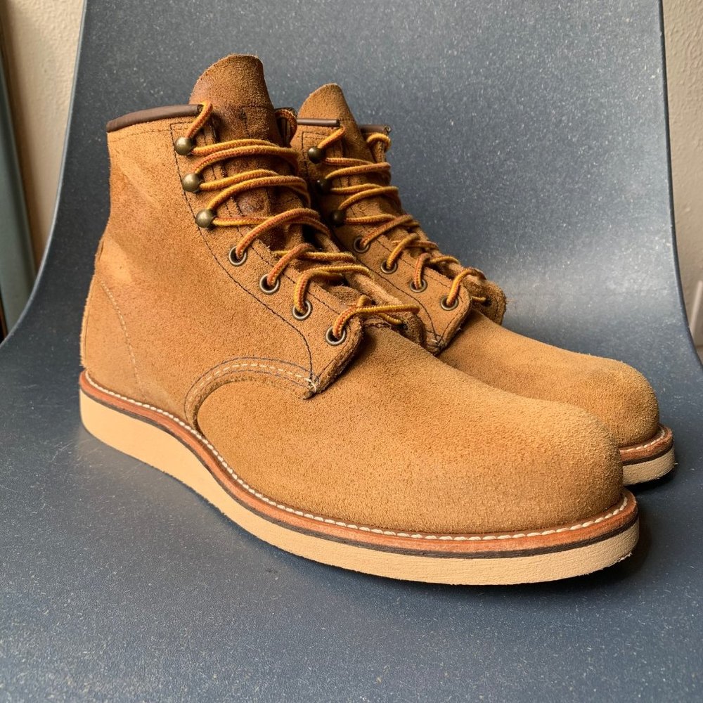 Red Wing Heritage Boots Rover 2953 Mens 10D Hawthorne Muleskinner Roughout